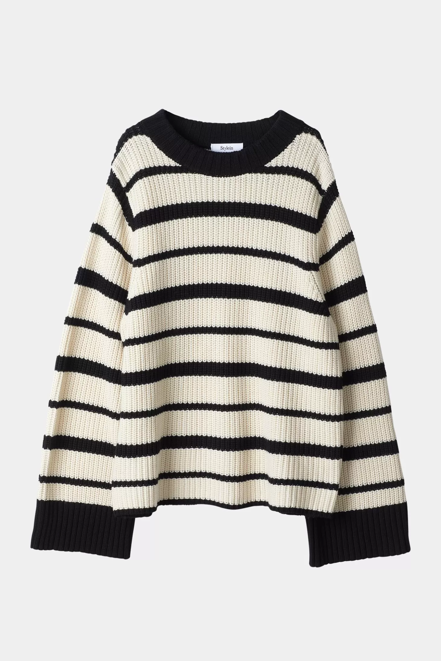 Stylein Knits & Sweaters-Aldo Sweater - Cream Stripe
