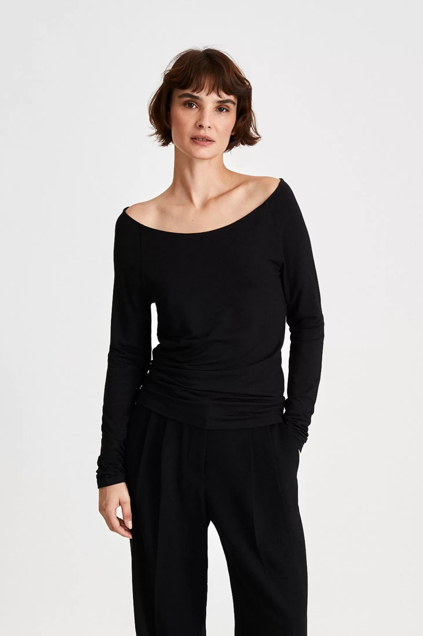 Stylein Tops & Shirts-Celina Shoulder Edge Top